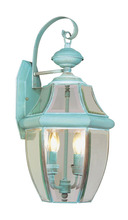 Livex Lighting 2251-06 - 2 Light Verdigris Outdoor Wall Lantern