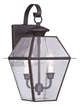Livex Lighting 2281-07 - 2 Light Bronze Outdoor Wall Lantern