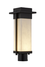 Justice Design Group CLD-7542W-MBLK - Pacific 7" LED Post Light (Outdoor)