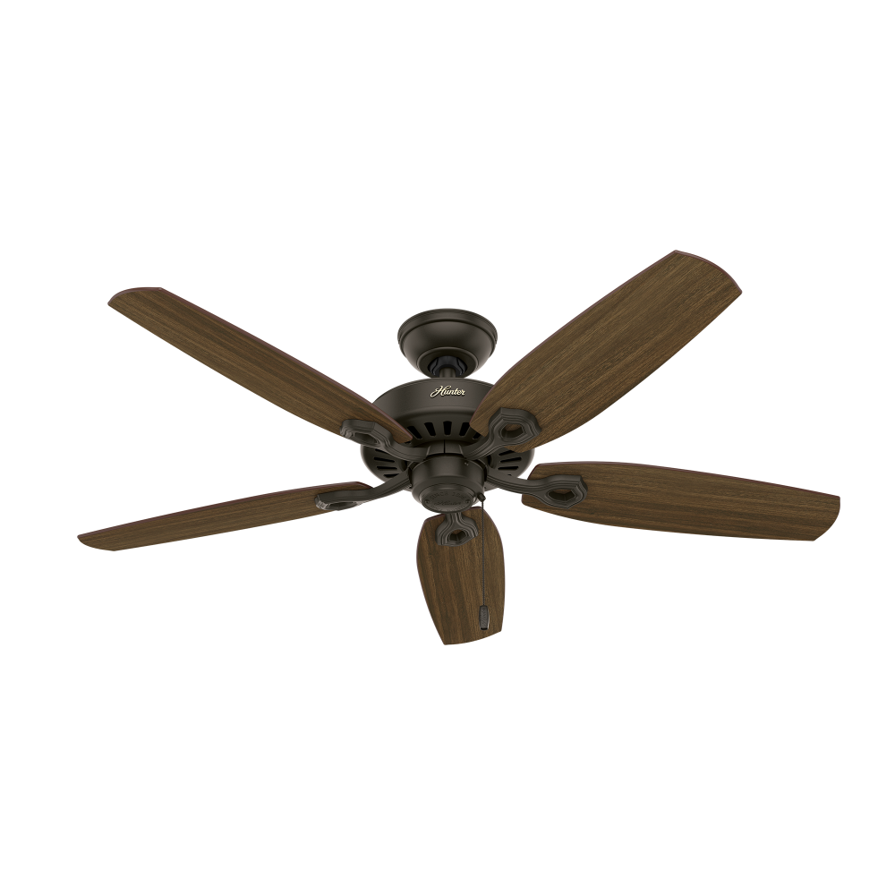 Hunter 52 inch Builder New Bronze Ceiling Fan and Pull Chain