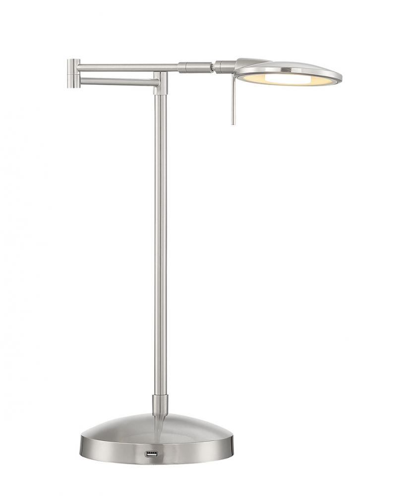 Dessau Turbo Swing-Arm Lamp With USB
