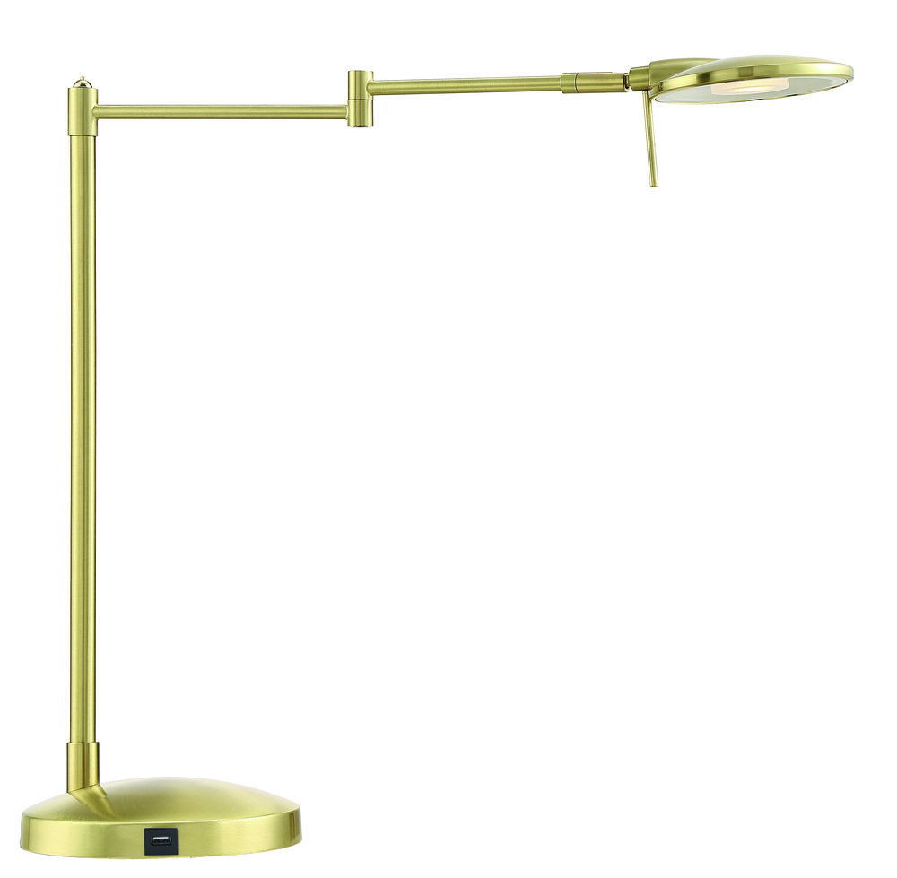 Dessau Turbo Swing-Arm Lamp With USB